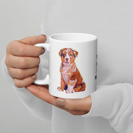 Custom Pet Mug Using Pet Photo + Name Custom Dog Mug Dog Coffee Cup Personalized Pet Mugs Dog Mom Mug Personalized Cat Dad Mug New Dog Mug